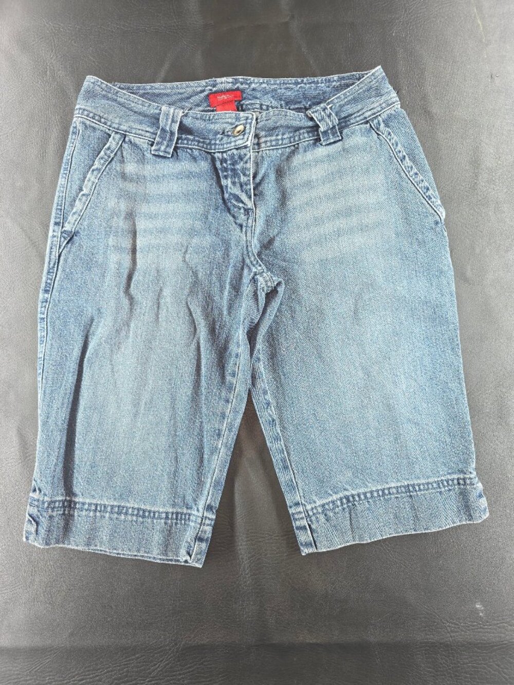 Mossimo Denim Shorts Size 5 Medium Blue 100% Cotton